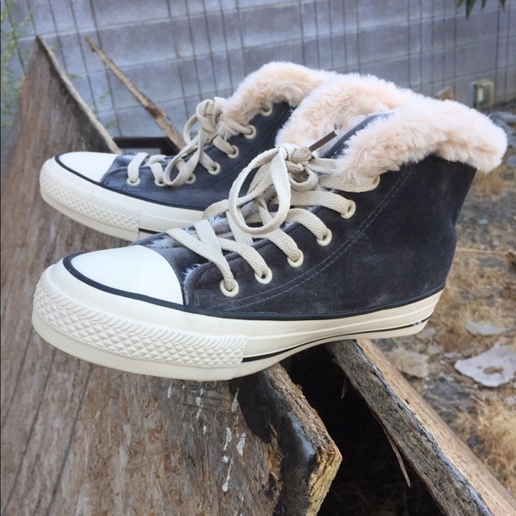 Beierpai Shoes - Beierpai Ber Star High Top Sneakers Faux Fur Lined